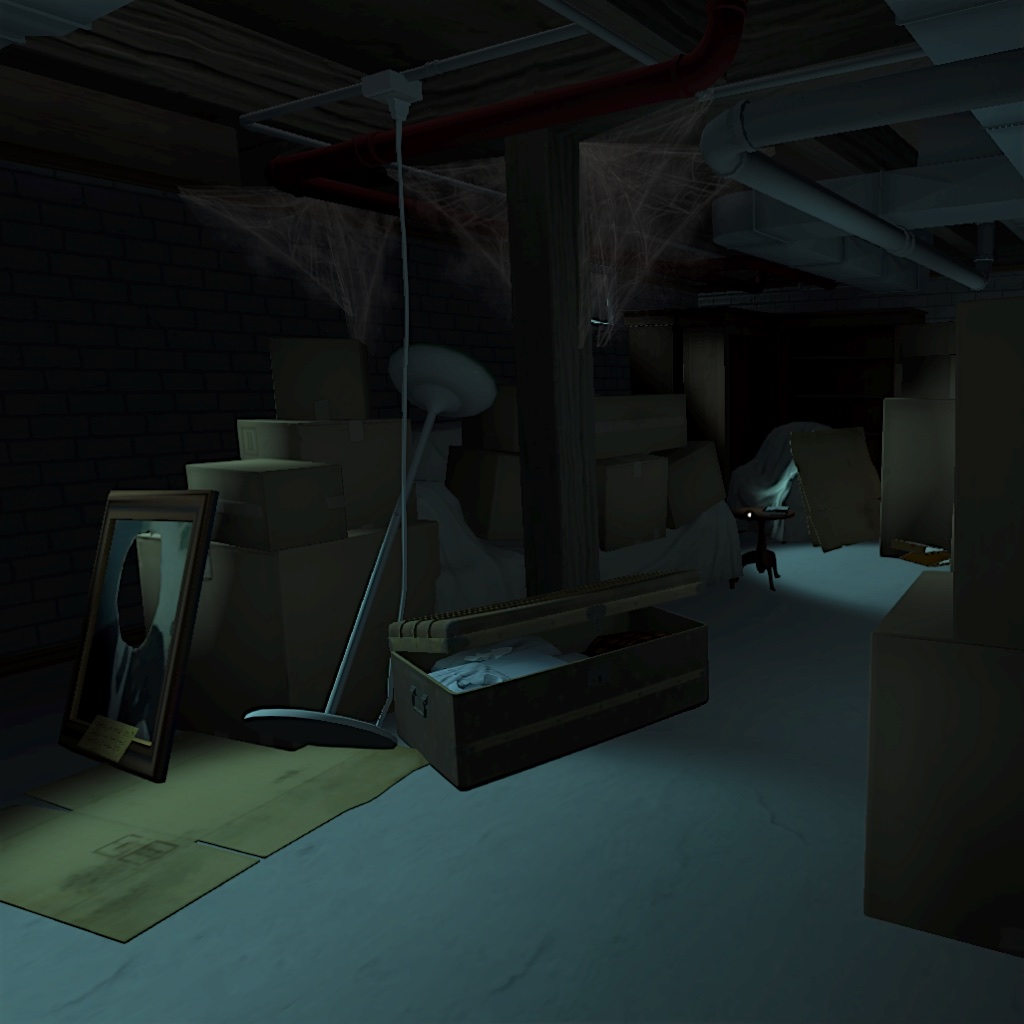 Image: a screenshot from gone home