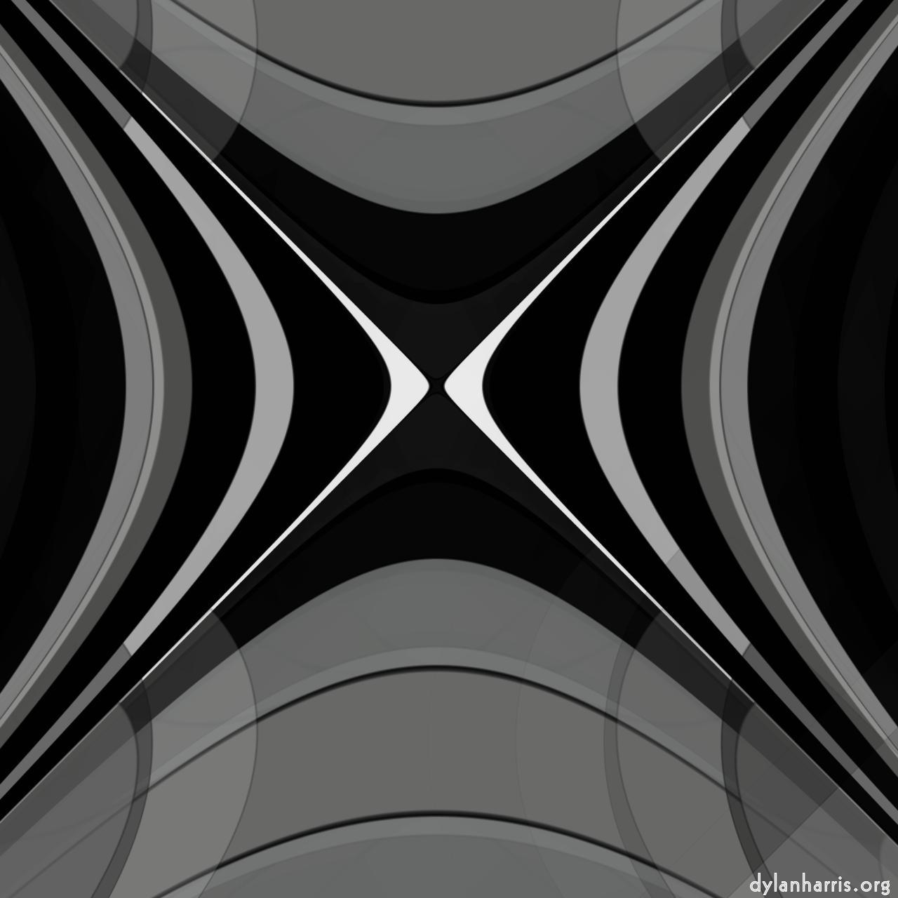 Image: kaleido spiro warp - loop action + mouse :: kaleido fold—loop action + click on canvas