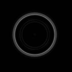 Image: a concrete circle