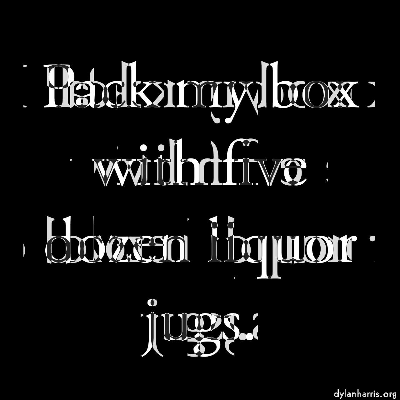 image: blocks :: horz fold dark