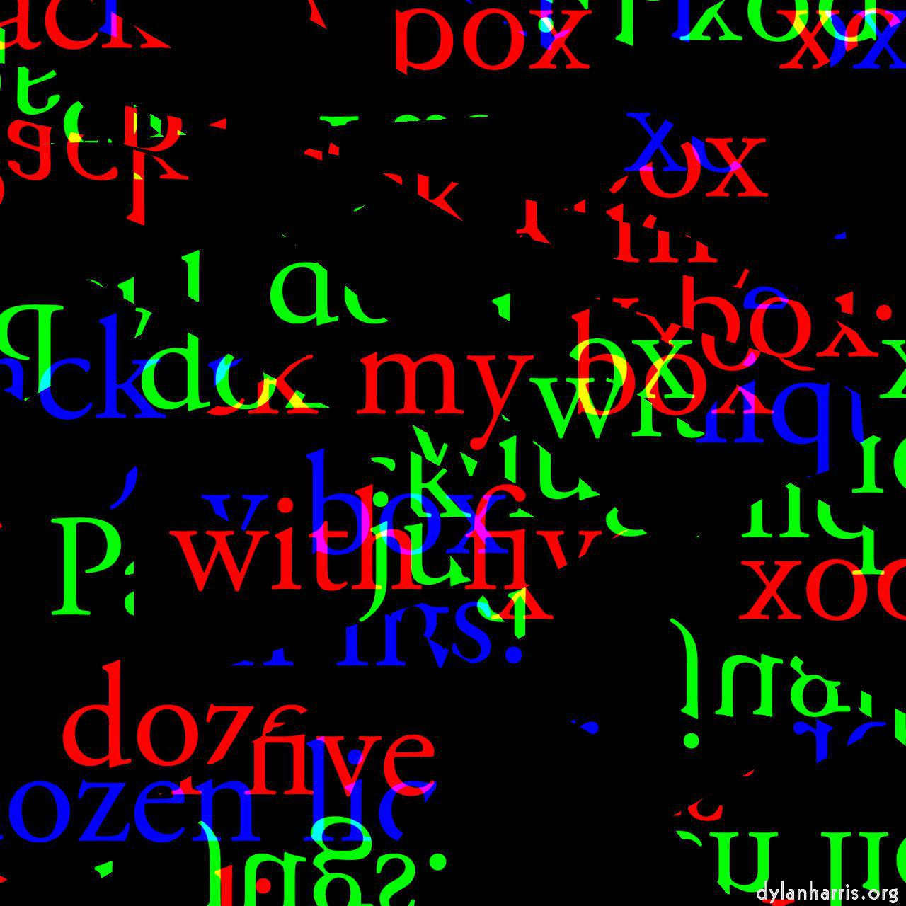 Image: kaleidoscopic and fractures :: colour fragments