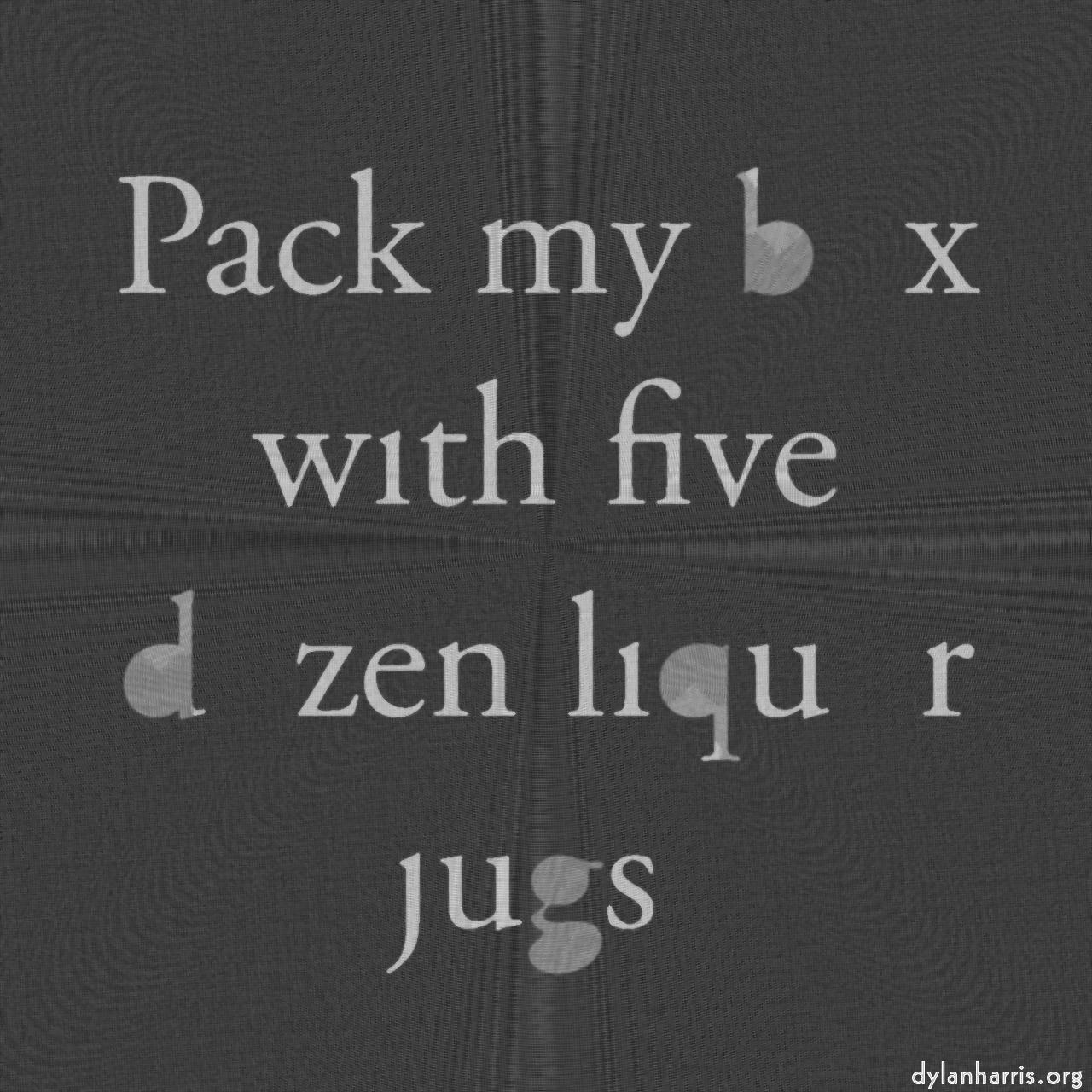 Image: line screen block regionise :: linen bw