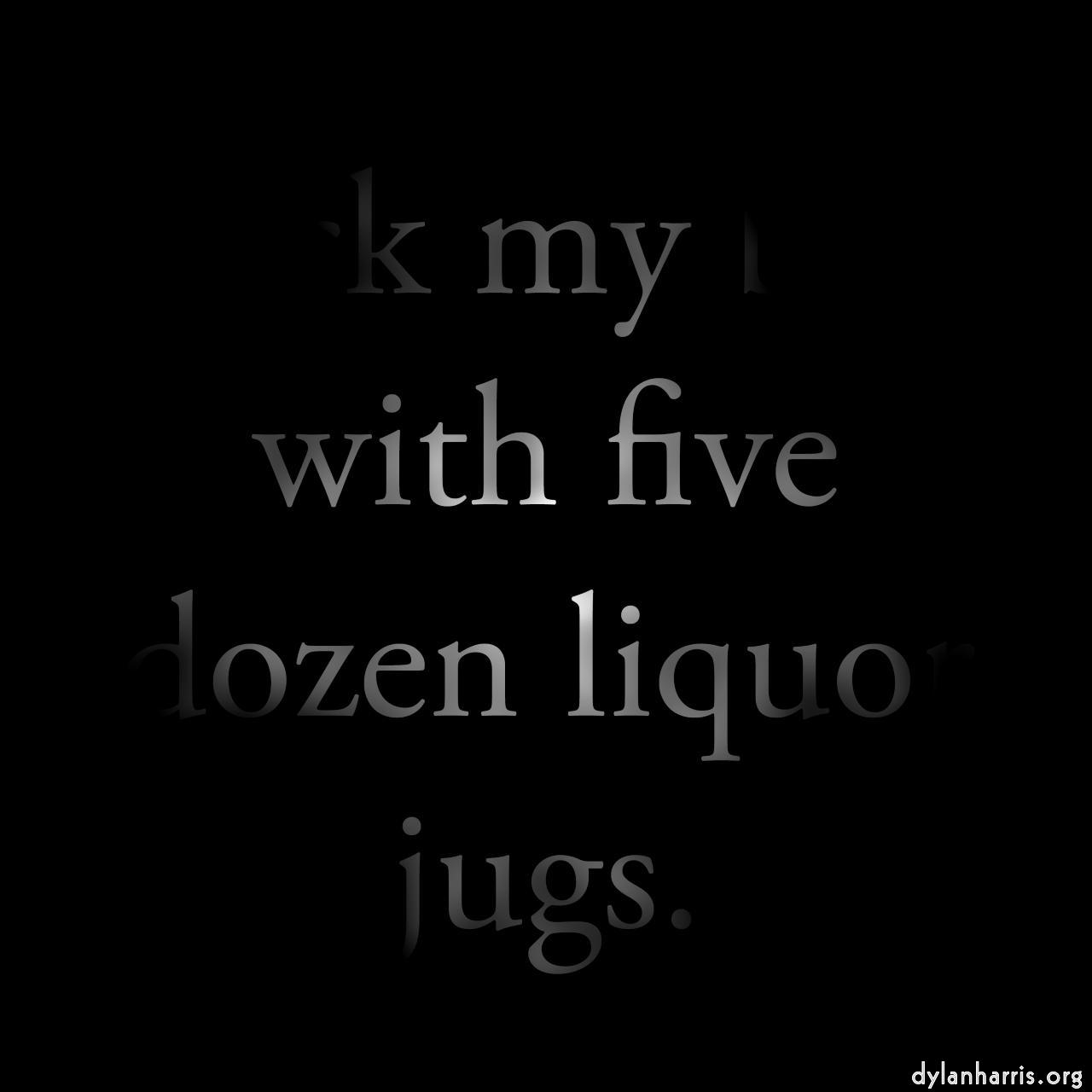 Image: vignette :: dark squiggle