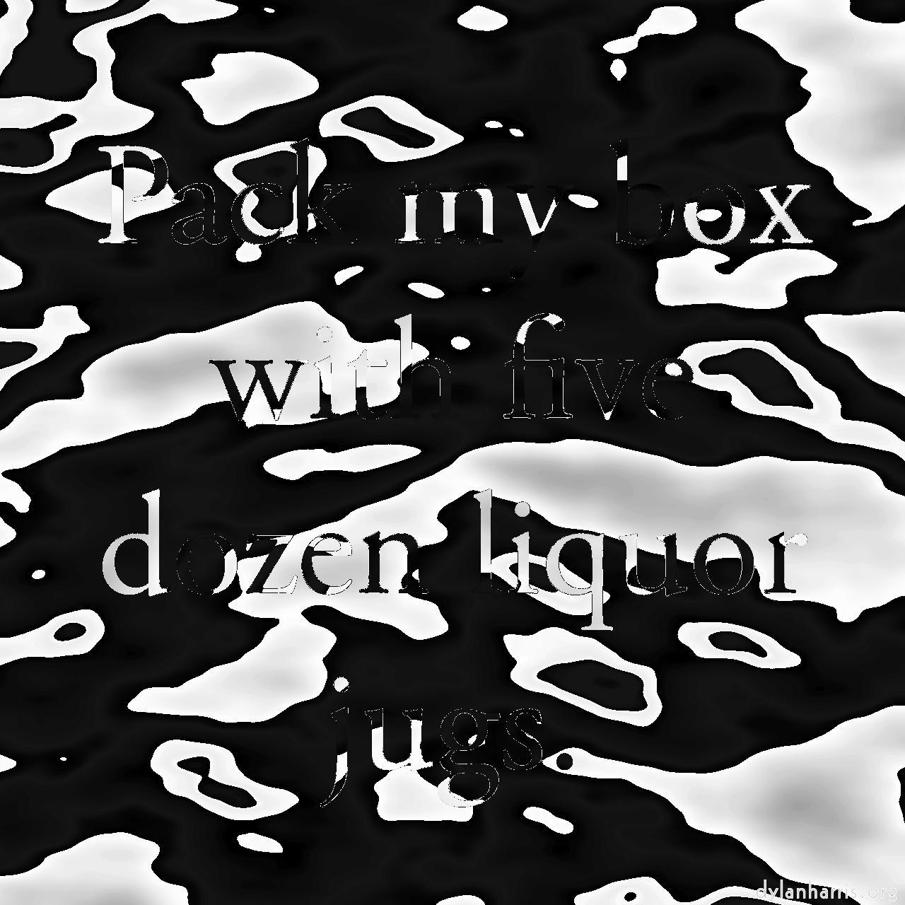 image: black n white :: src proc 8