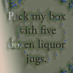 Image: more colourfully abused text