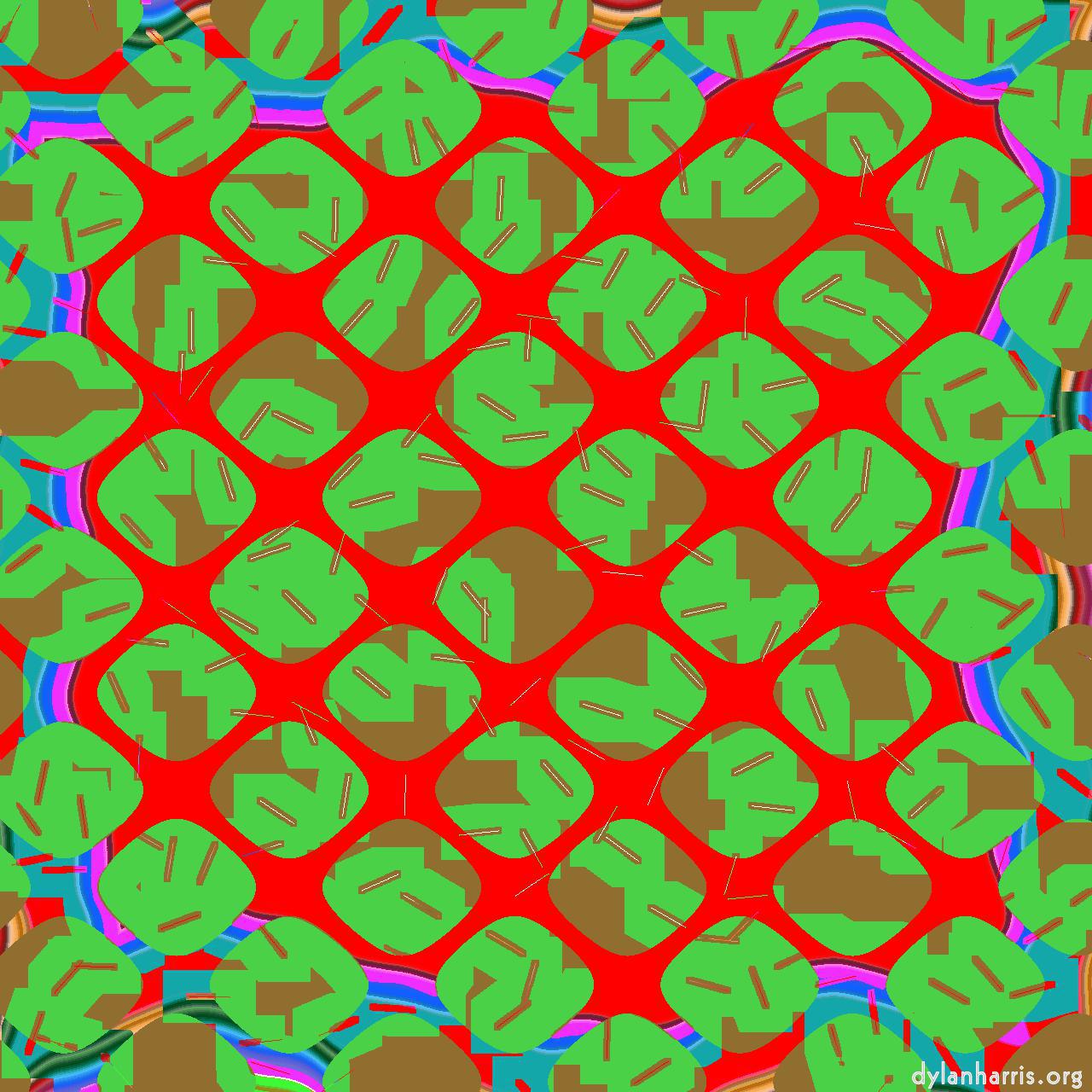 image: op art 1 :: colour grid 6