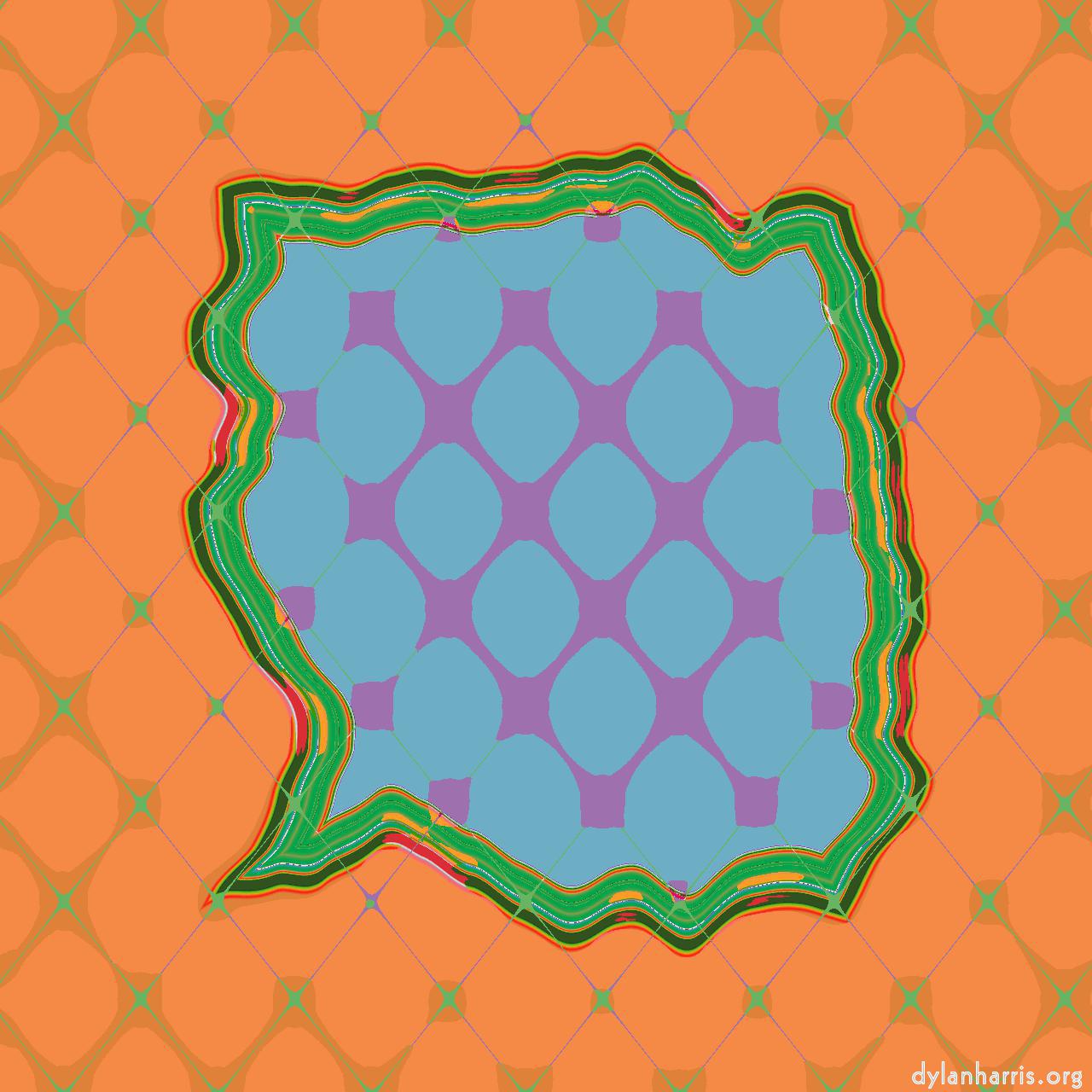 image: op art 1 :: grid blob