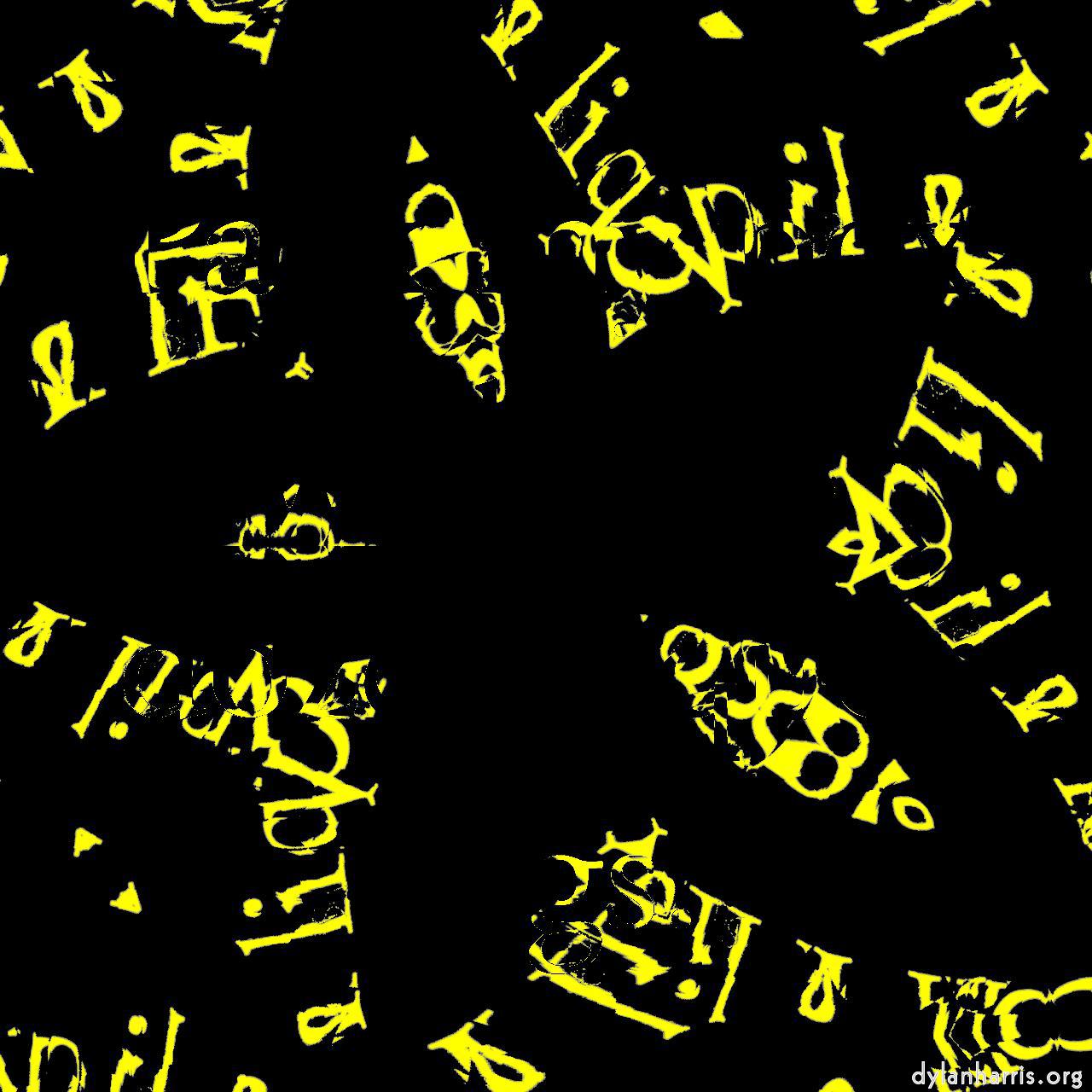 image: organic sym :: yellow