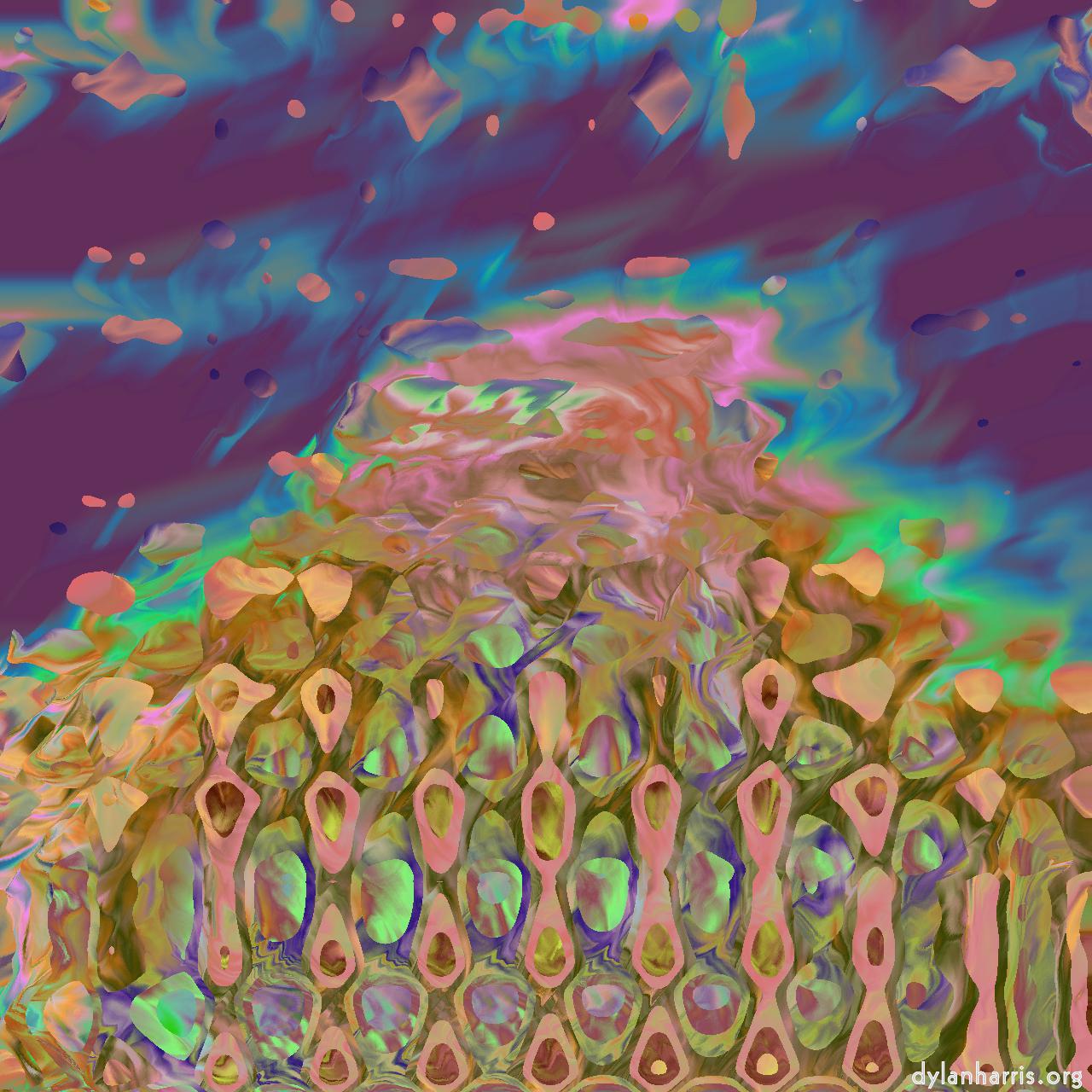 image: painterly :: above below