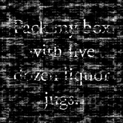 Image: more colourfully abused text