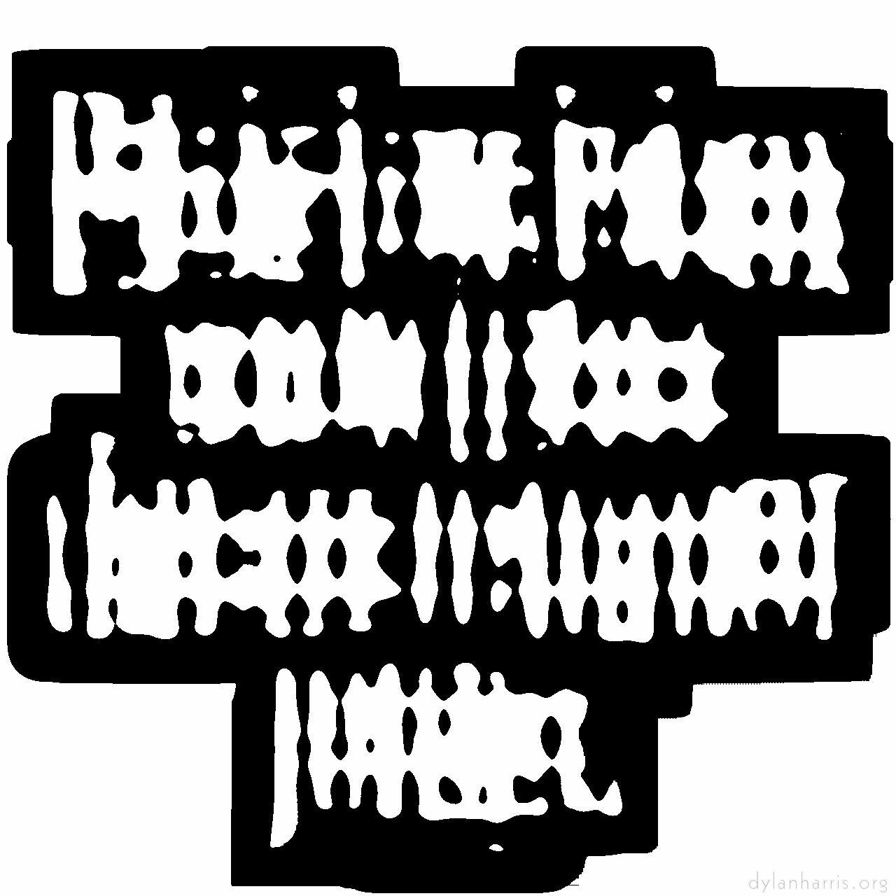 image: src process :: bw hard contrast 2