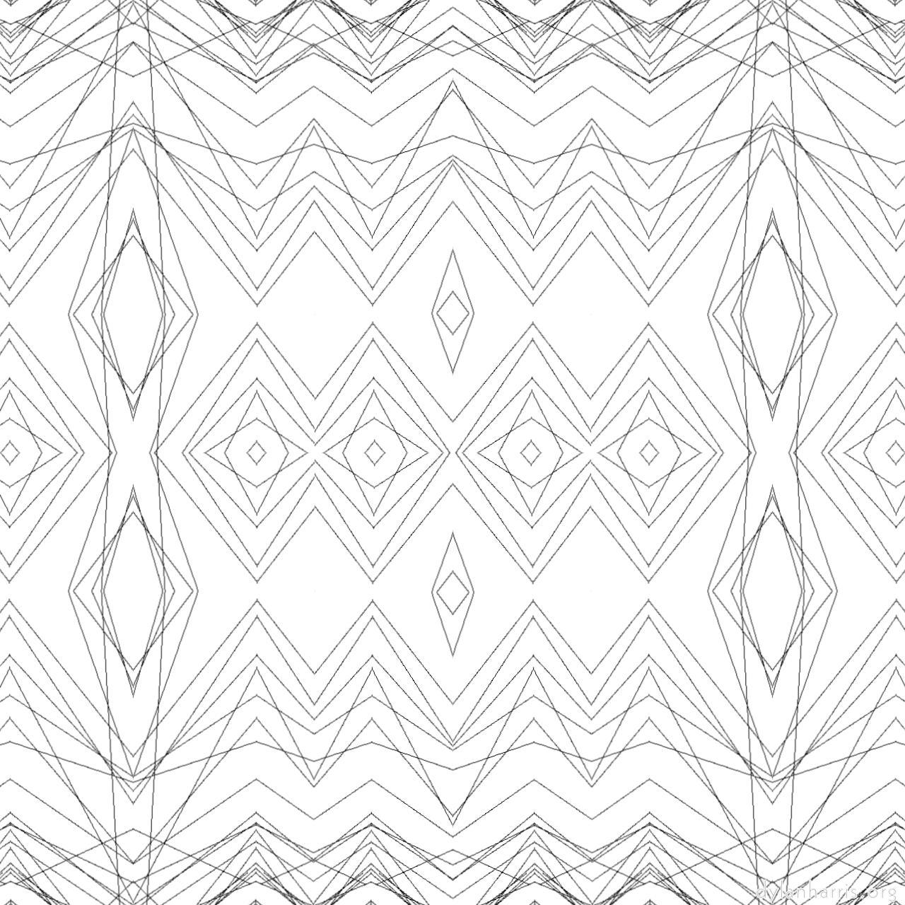 image: variations :: abstract line drawing 3