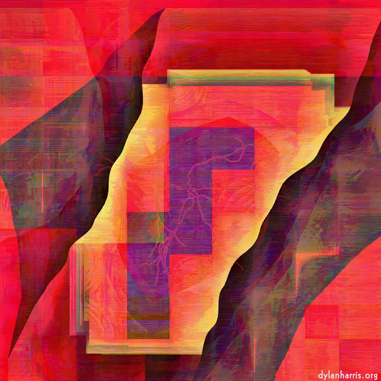 Image: abstract colourful concrete