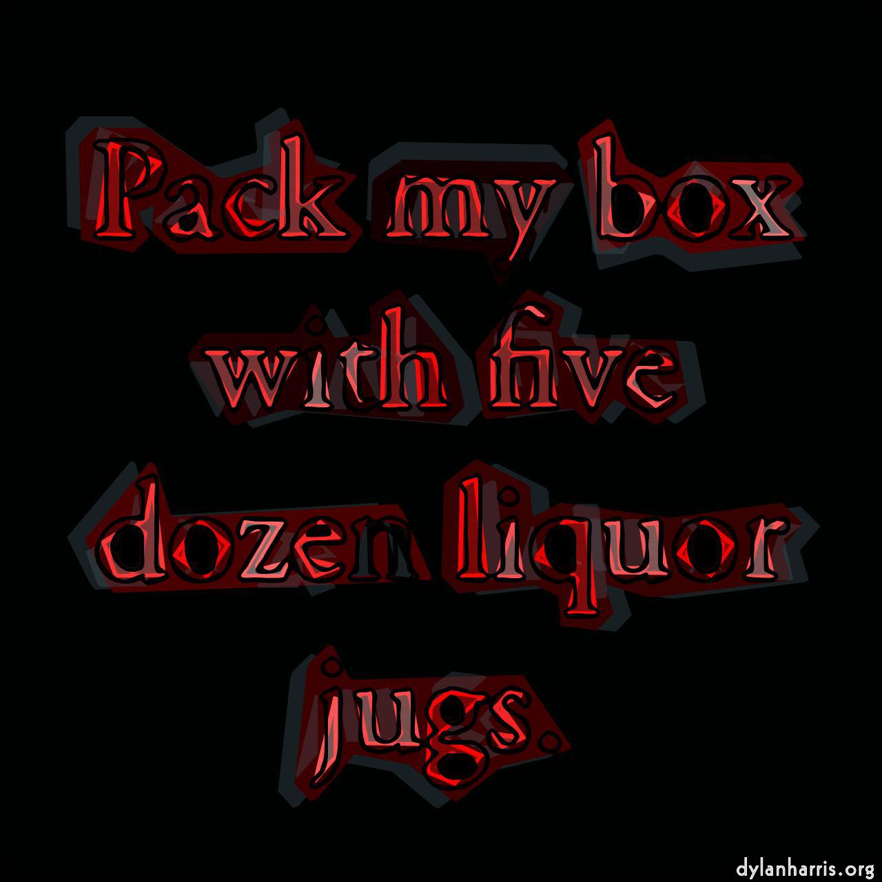 Image: _ general examples :: flat angular with edging and canvas texture