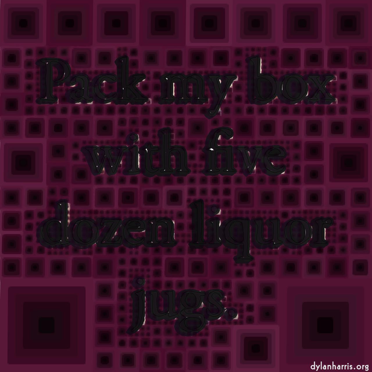 Image: _ general examples :: music—banded grid