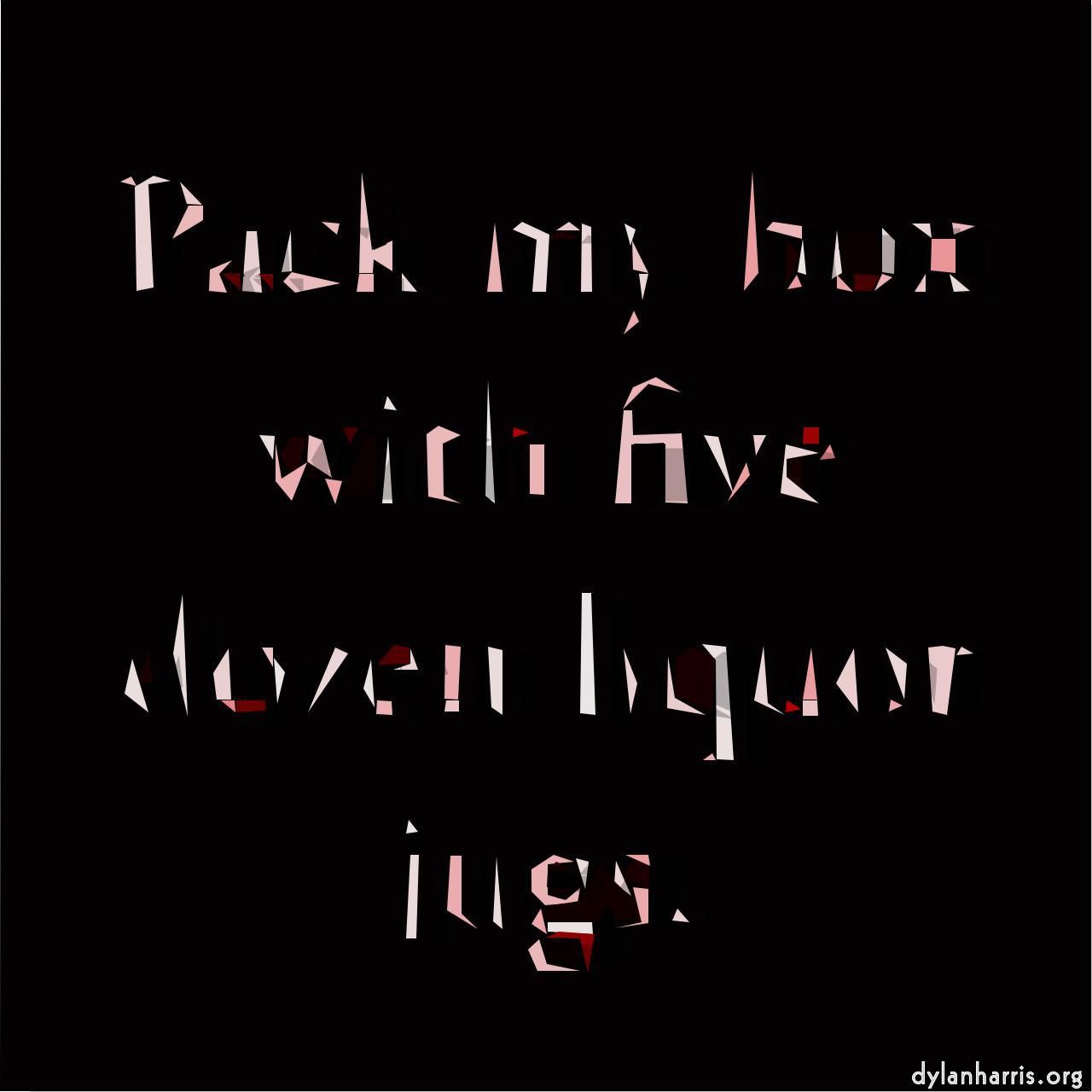 Image: generative and abstract animation :: block abstract