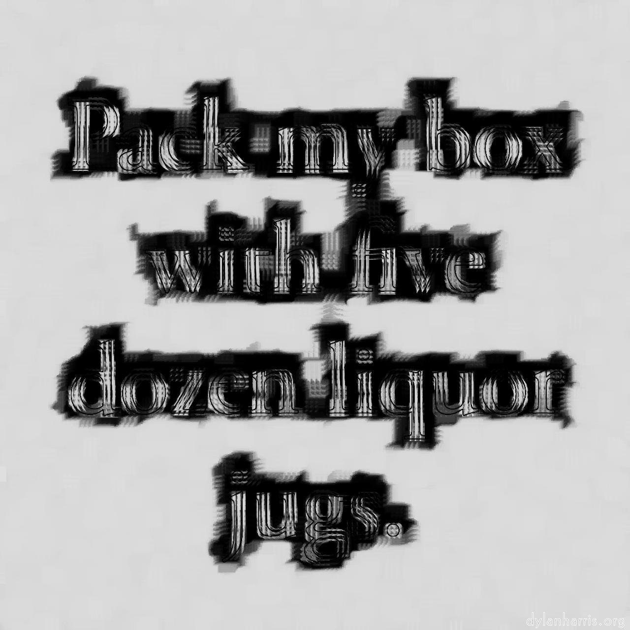 mixed media :: boxy background with edging