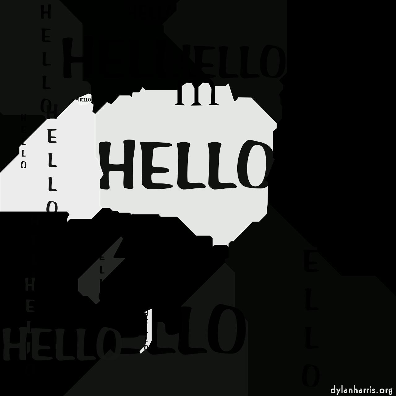 image: mosaic and tiling :: watershed with text