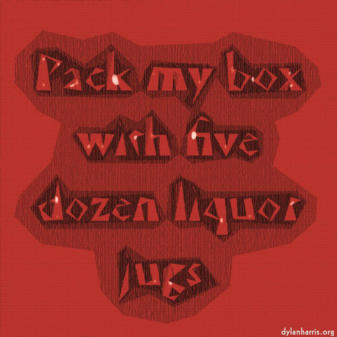 Image: sketch styles :: angular with source colour bkgnd