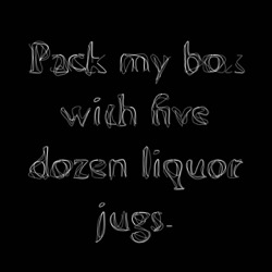 image from sketch styles - best with source movies with white background