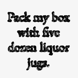 image from spreads wets melts drips and smears