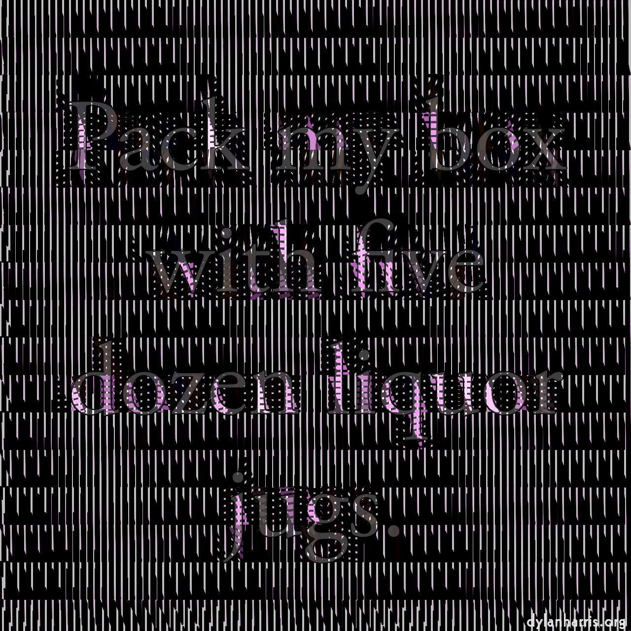 _ general examples :: block print palettised with edging