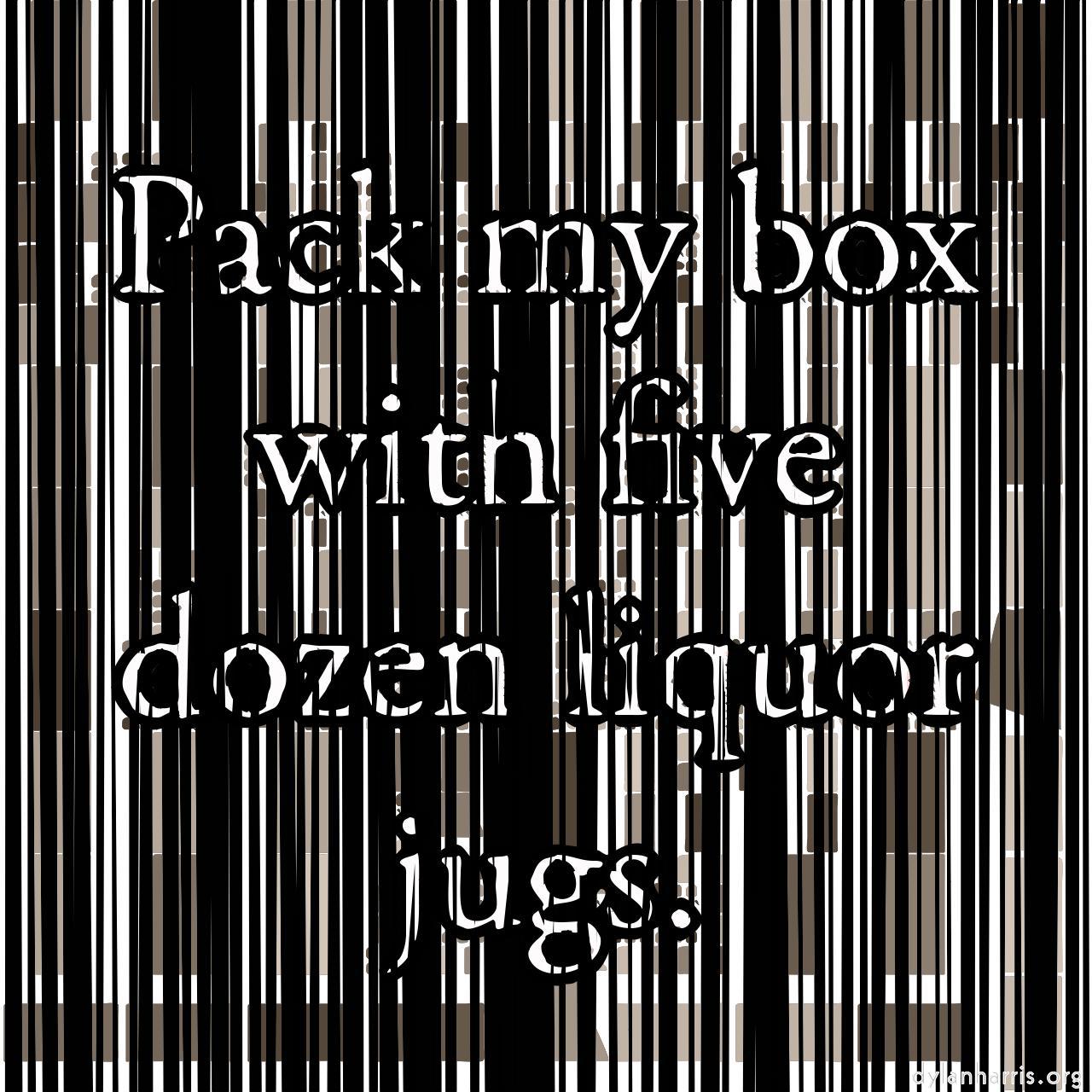 _ general examples :: chunky blocks with outline