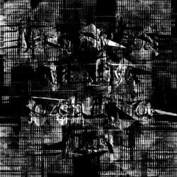 image from grunge chopped mutilated warped