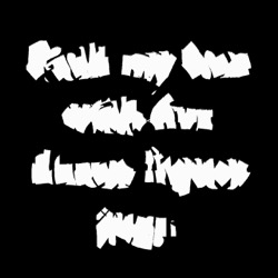 image from grunge chopped mutilated warped