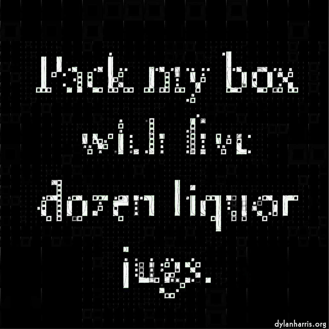 mosaic :: dual rectangle with outline