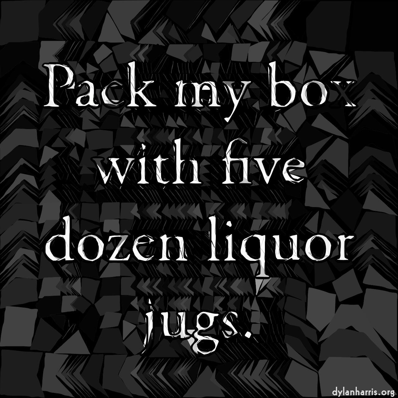 mosaic :: jagged edge with chunky blocks