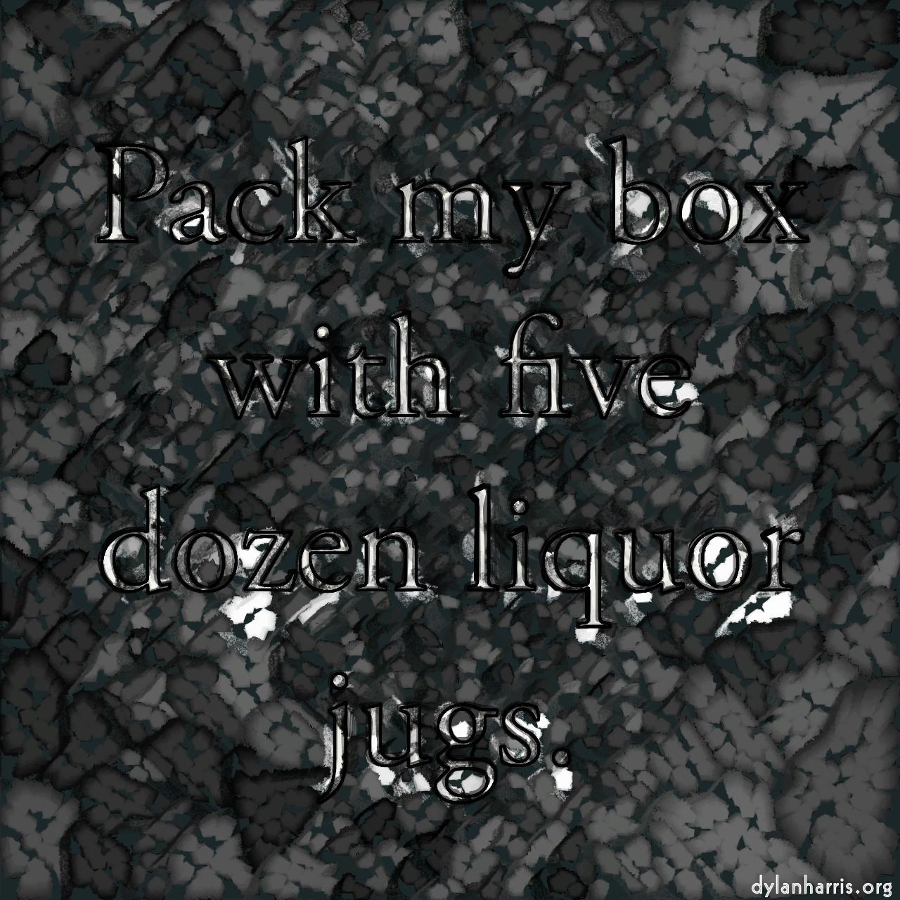 image: mosaic :: pentangle pattern with paint brush outline