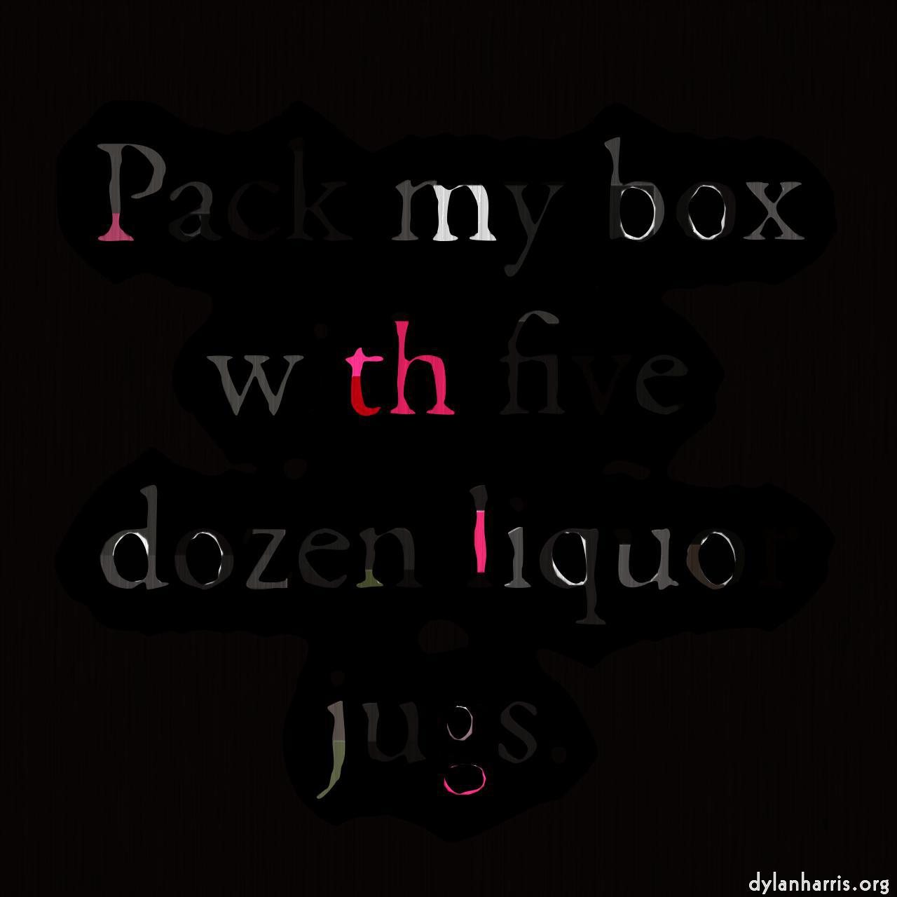 mosaic :: rectangle with vector outline fill