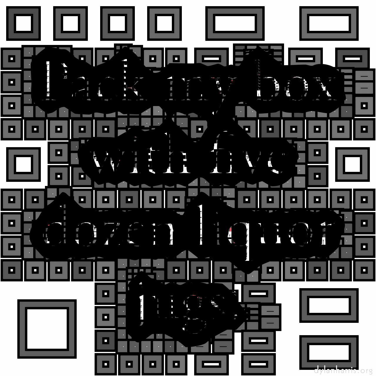 mosaic :: squares with vector outline