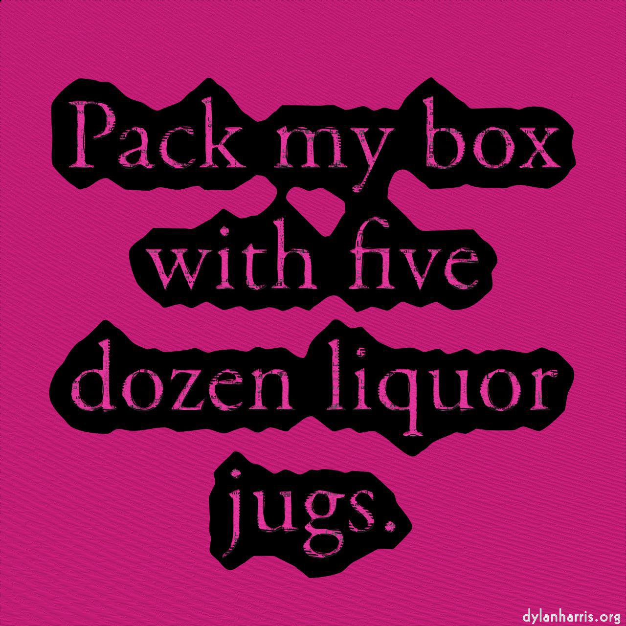 mosaic :: text black texture constrained