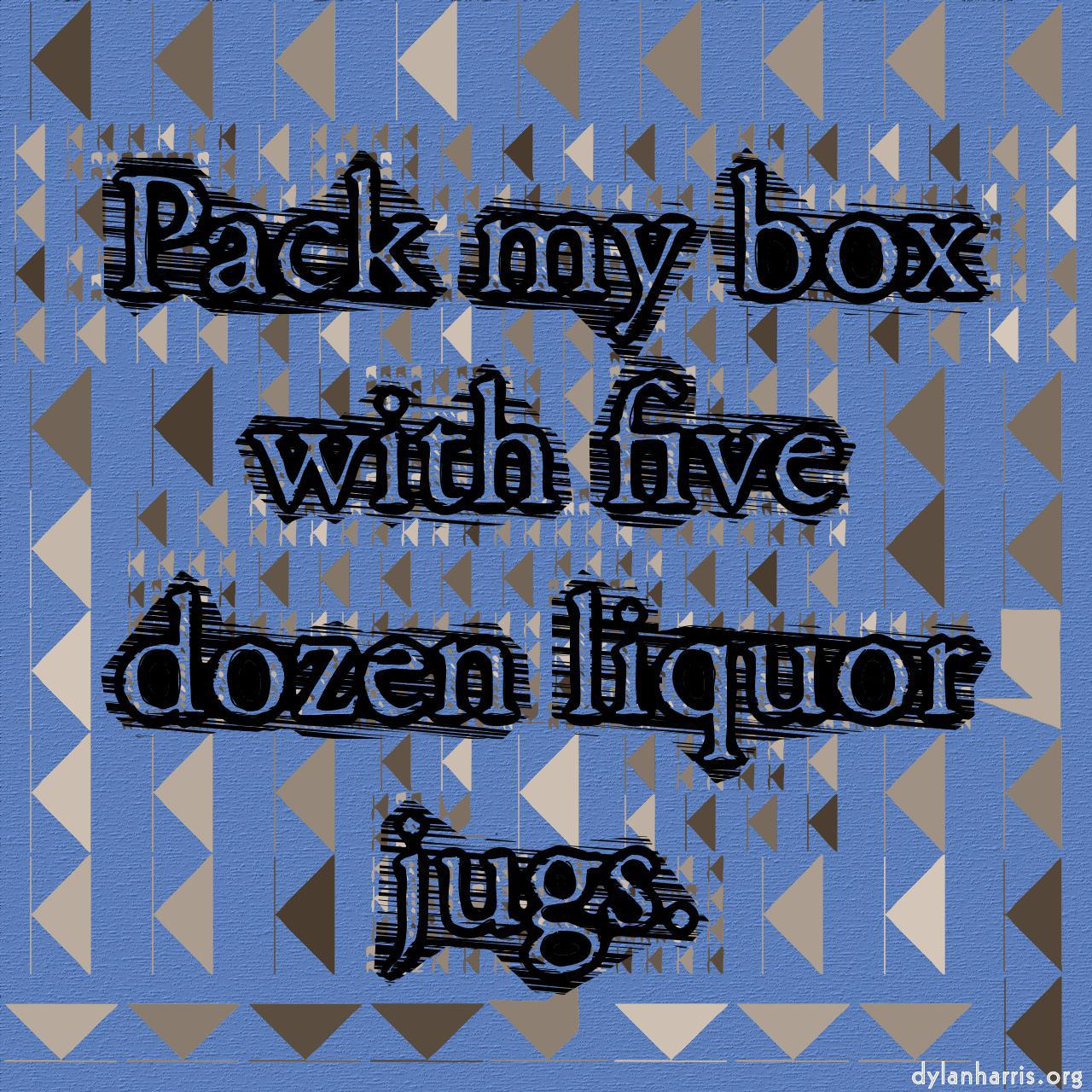 mosaic :: triangular shapes with outline