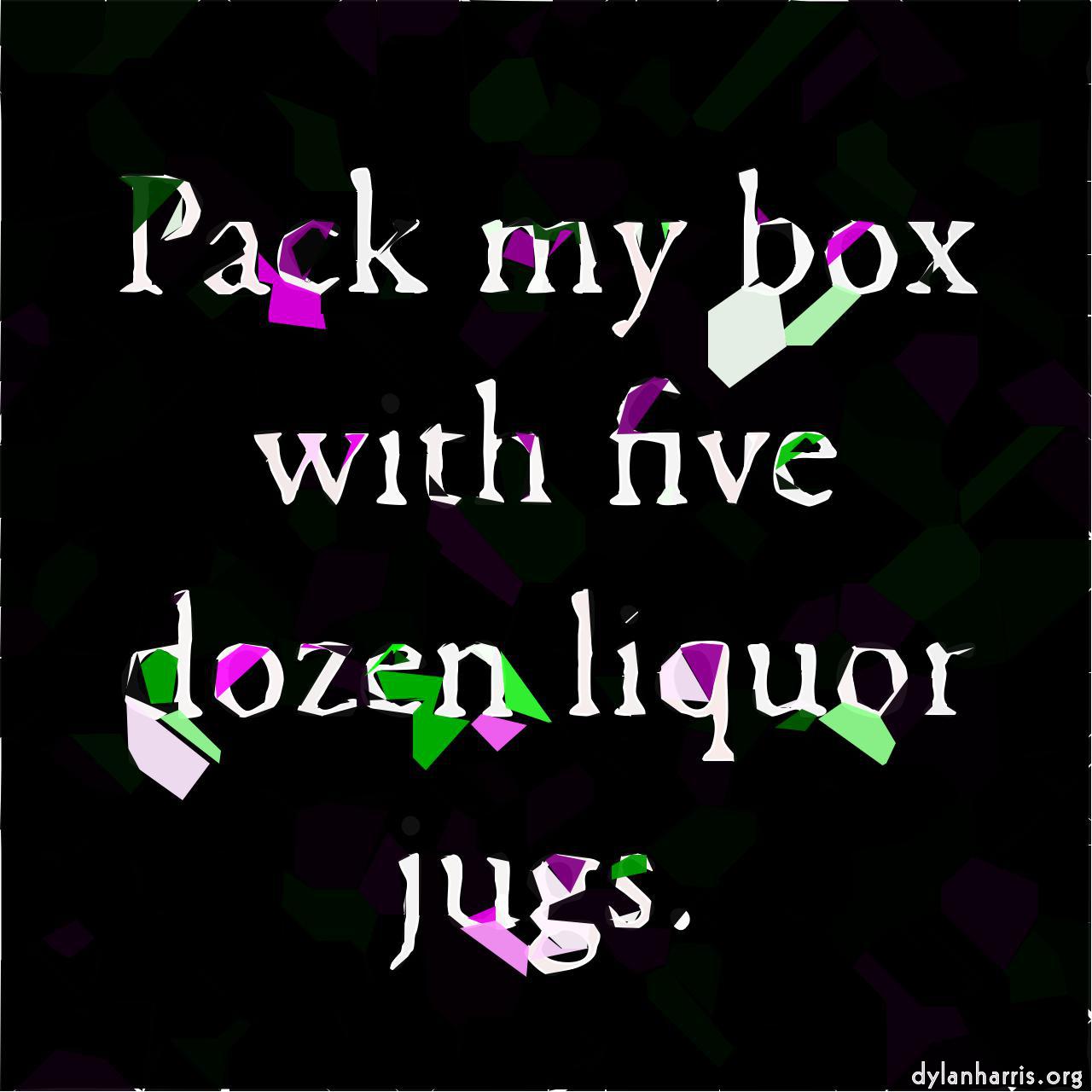 mosaic for source images with white background :: jagged opponent