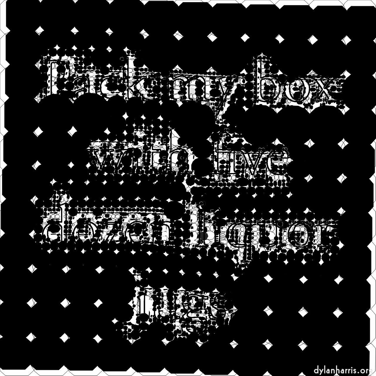 mosaic for source images with white background :: mixed shapes and outlines