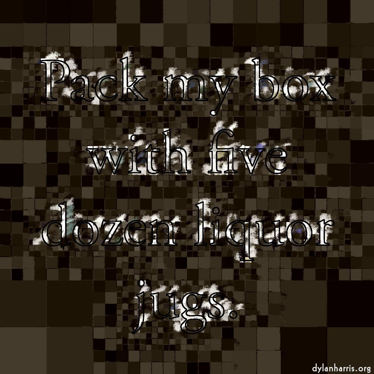 mosaic for source images with white background :: paint tiles