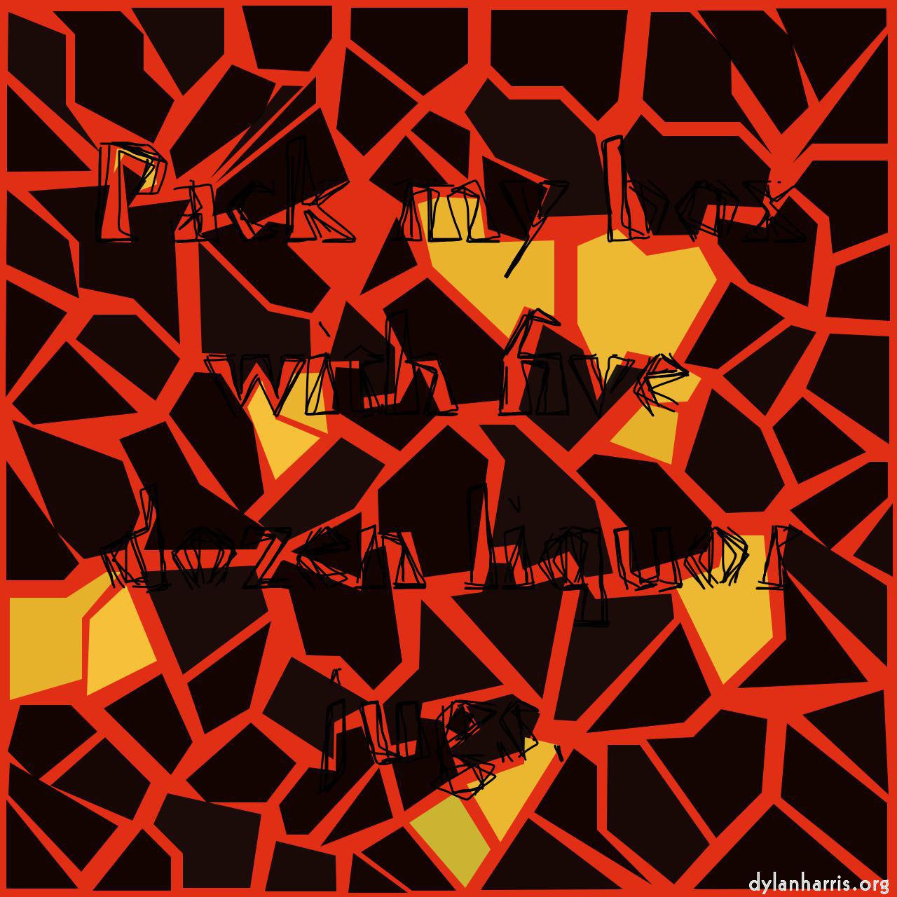 mosaic for source images with white background :: straight edge using palette colour