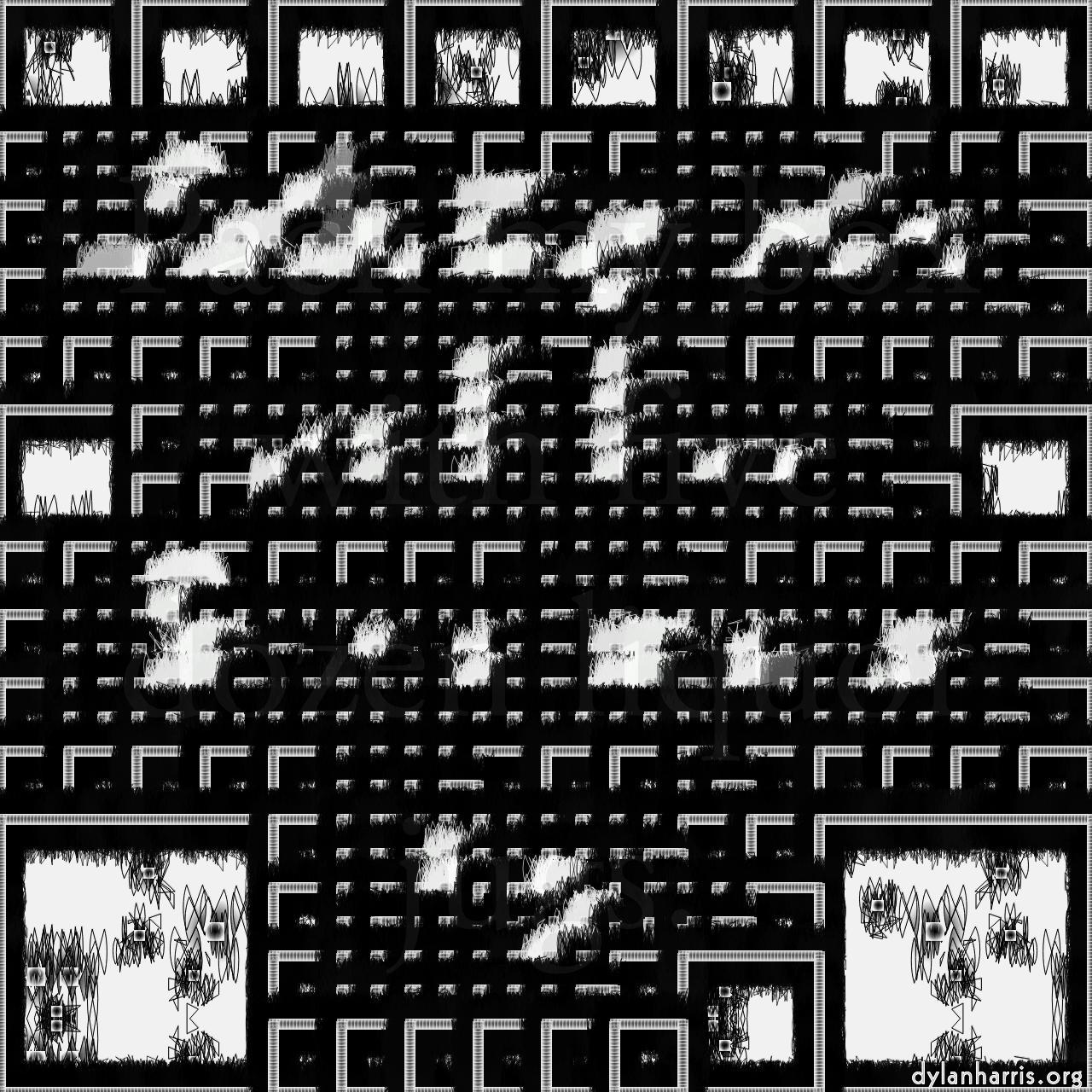 mosaic scatters for white background images :: furry