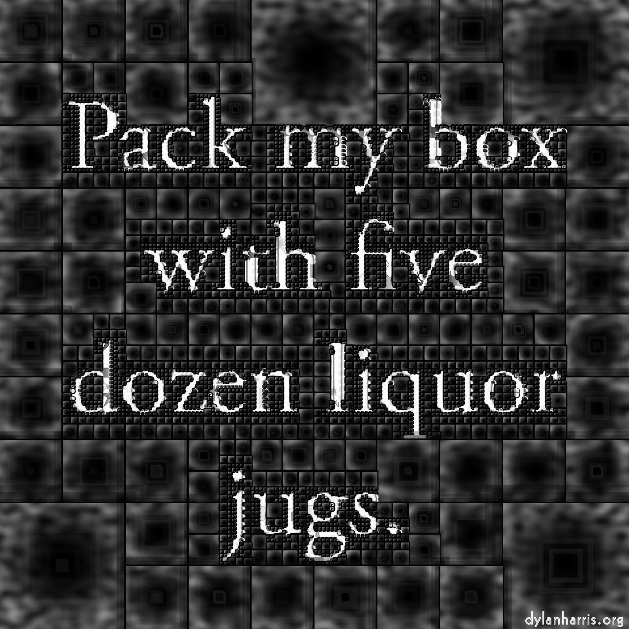 image: mosaic scatters for white background images :: mixed shapes 2