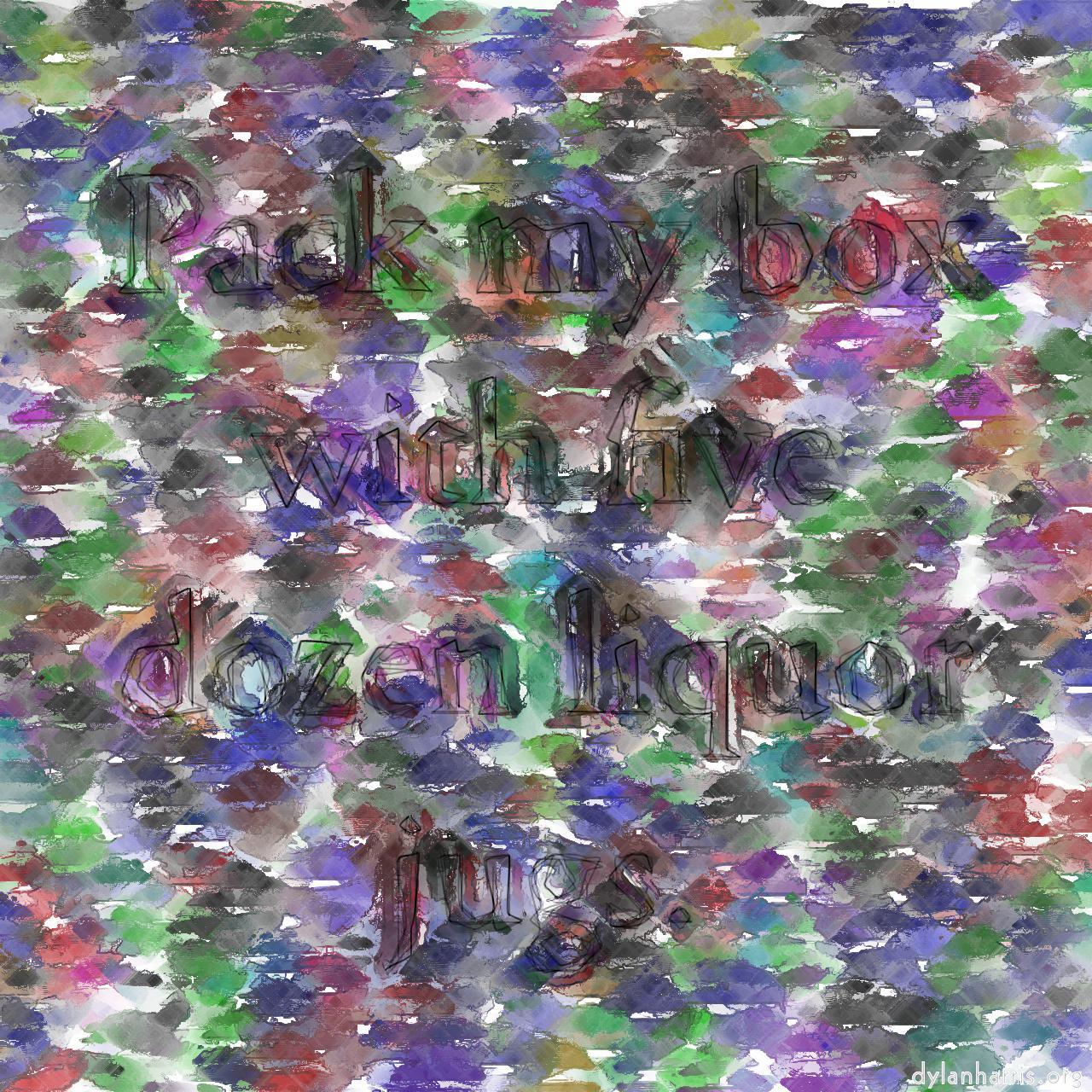 _ natural media :: watercolour messy with edging