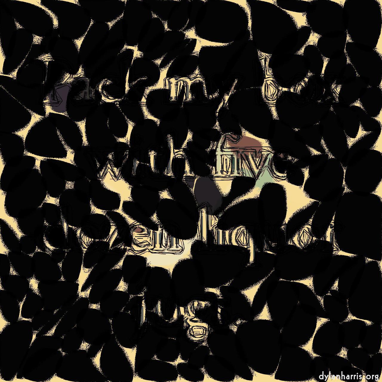 non-rep generative and abstract :: chalk with source outline