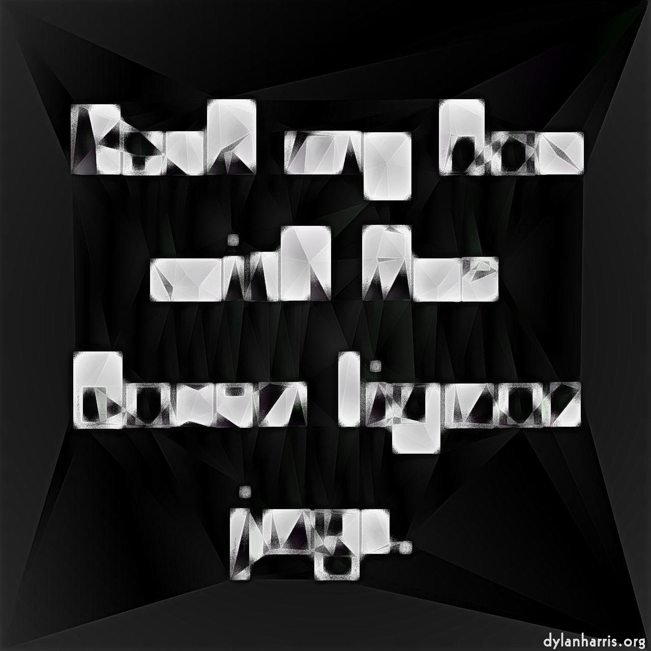 non-rep generative and abstract :: cubist frizzle