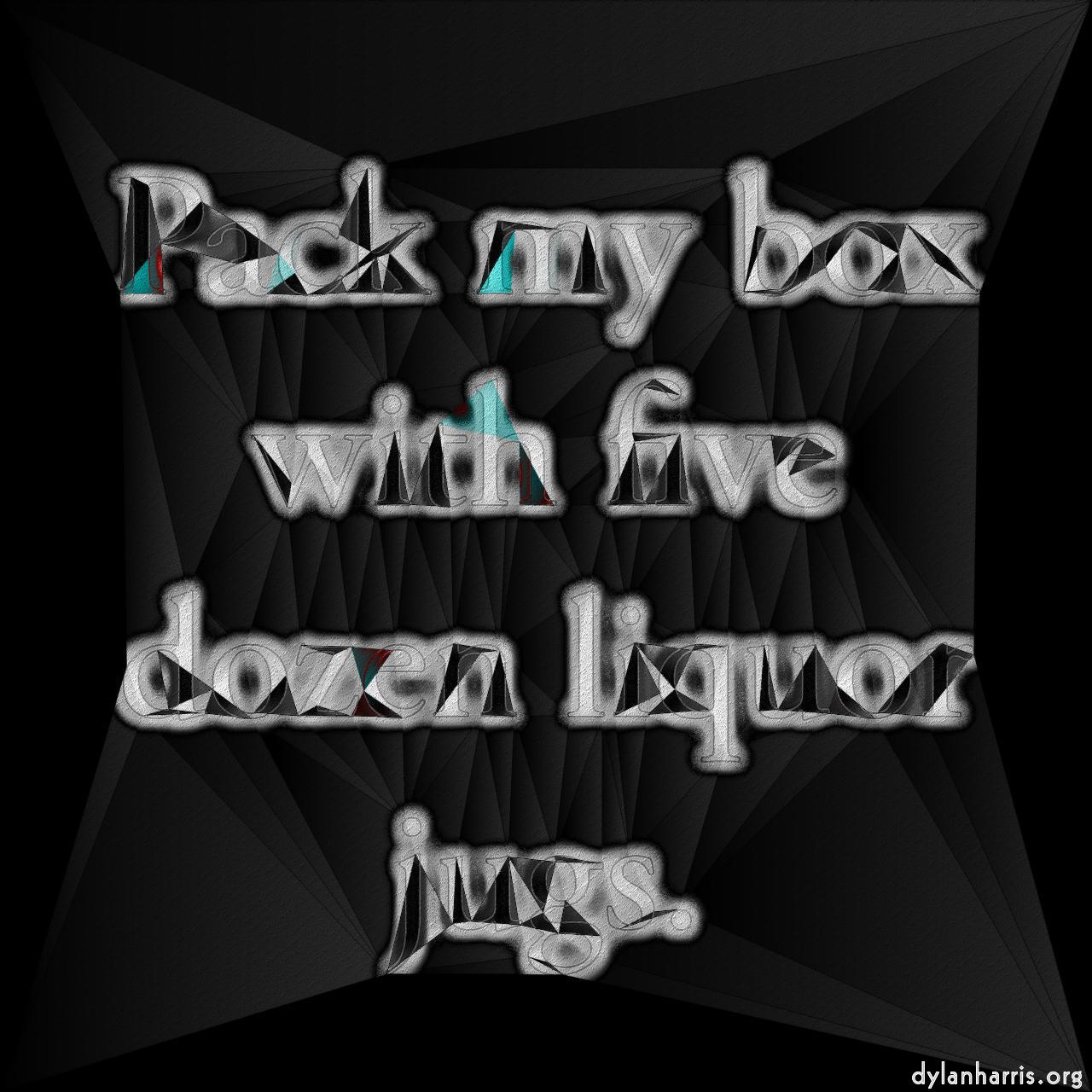 non-rep generative and abstract :: cubist frizzle 2a