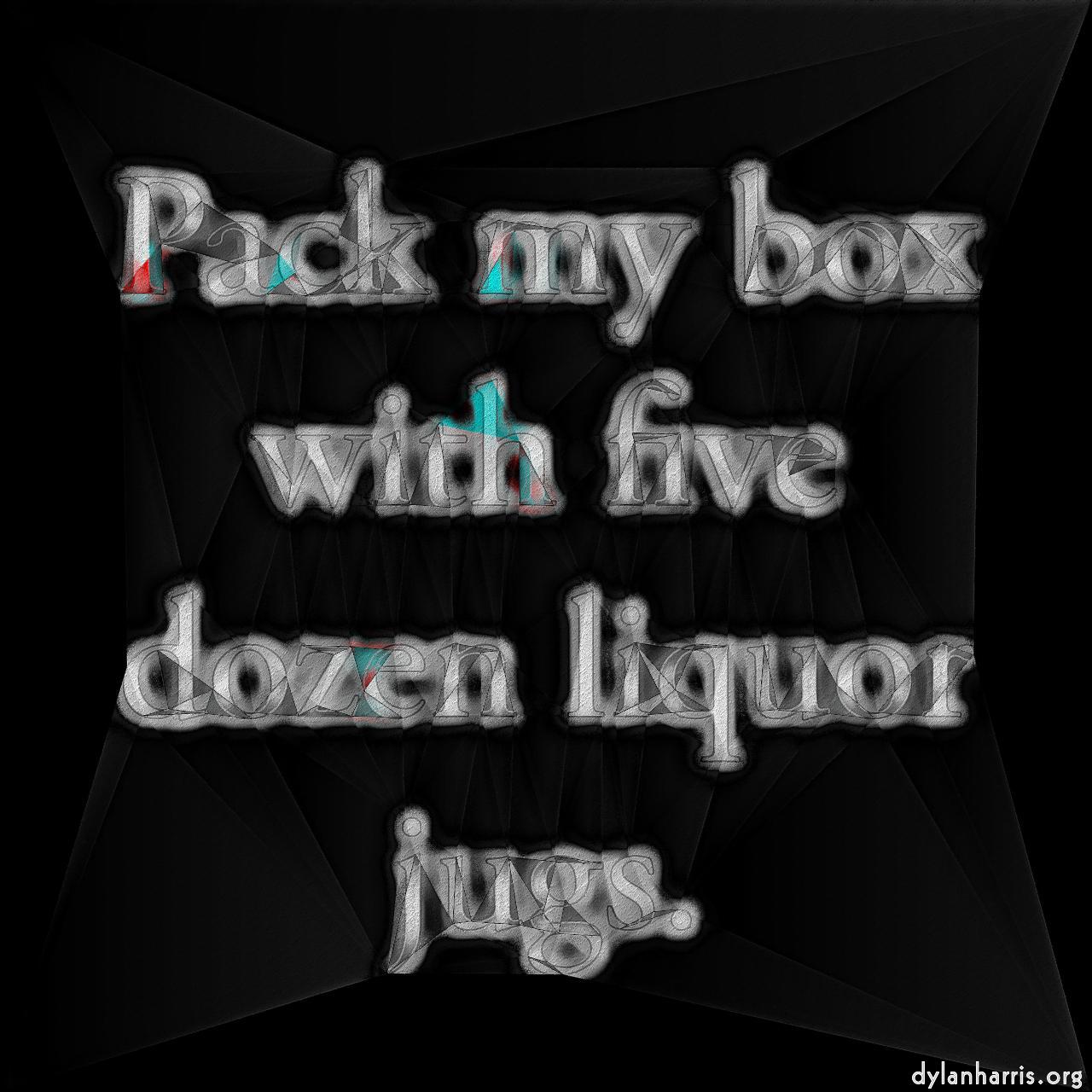 non-rep generative and abstract :: cubist frizzle 3