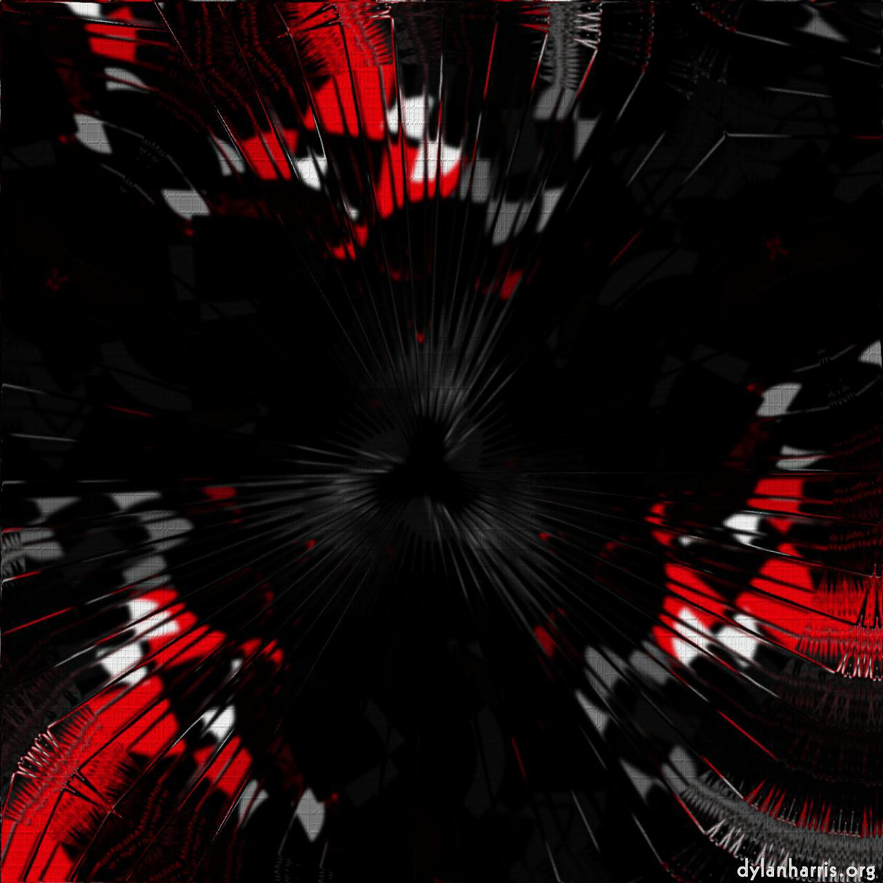 non-rep generative and abstract :: dual paint foldback