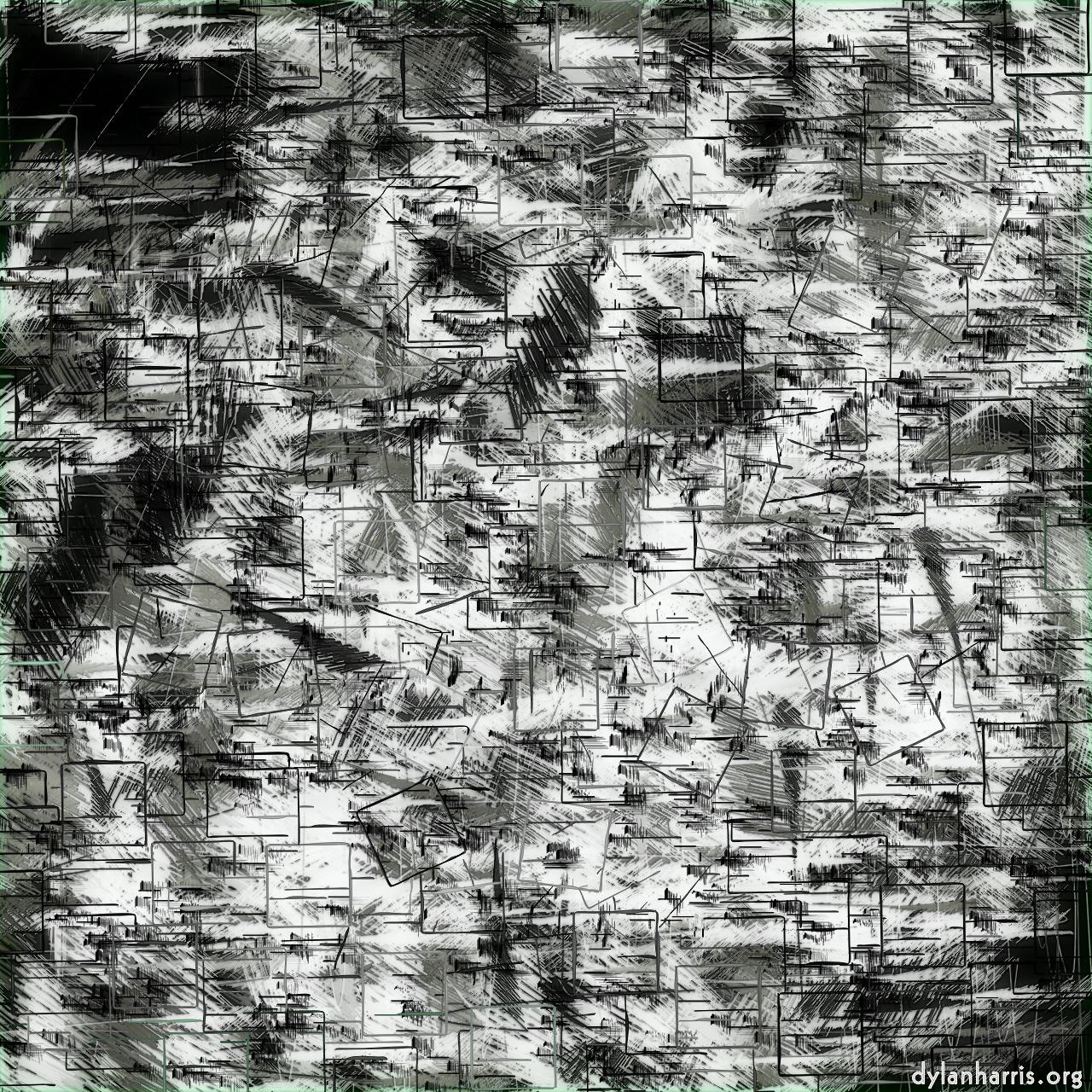 non-rep generative and abstract :: feathers opponent colour vector outline