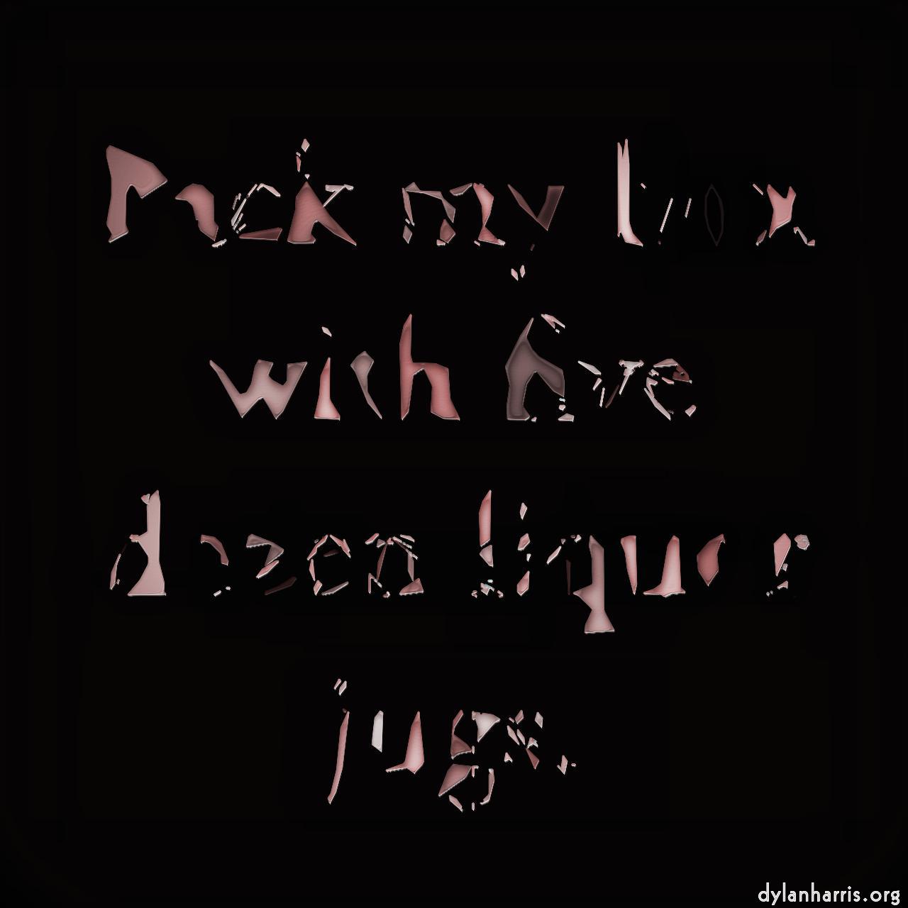 non-rep generative and abstract :: fractured